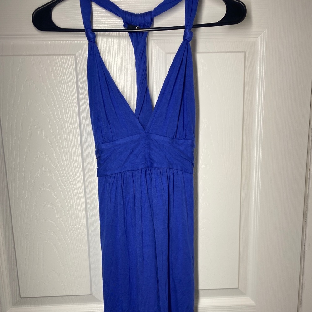 Women’s size small blue sun dress